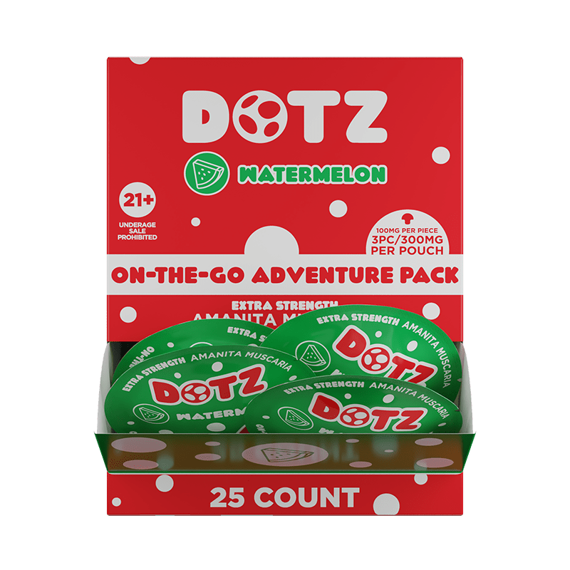 DOTZ - Amina Muscaria Gummies (300mg x 25) - MK Distro