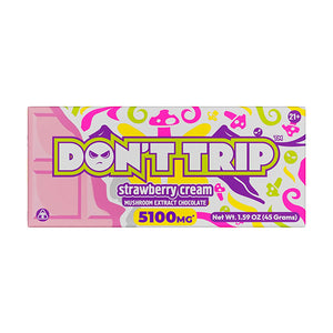 Dozo - Don't Trip Mushroom Chocolate Bar - Mushroom X D9 Blend (5100mg x 10) - MK Distro