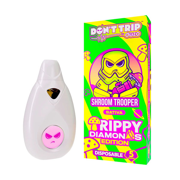 Dozo - Don't Trip Trippy Diamonds Edition - Mushrom Disposables (5g x 5) - MK Distro