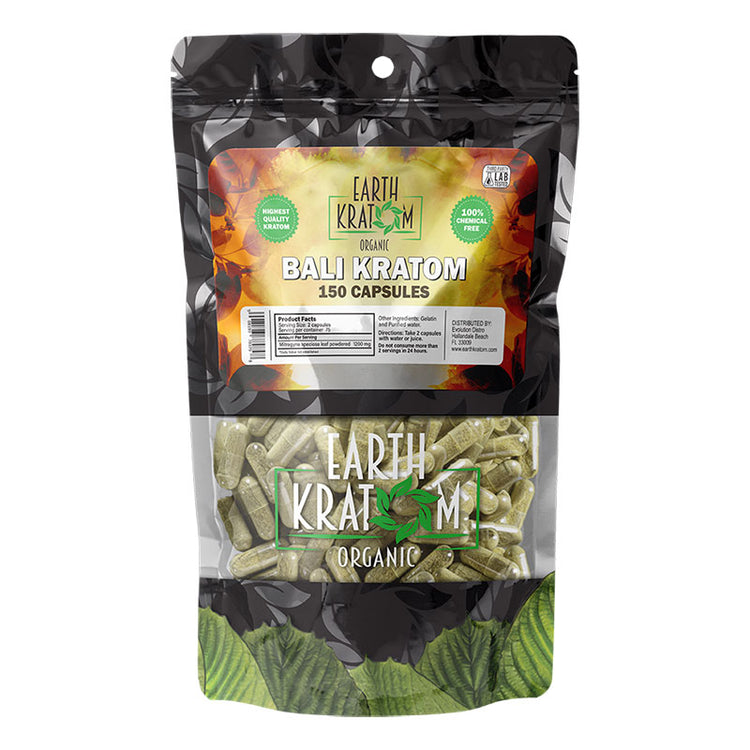 Earth Kratom - Kratom Capsules - MK Distro