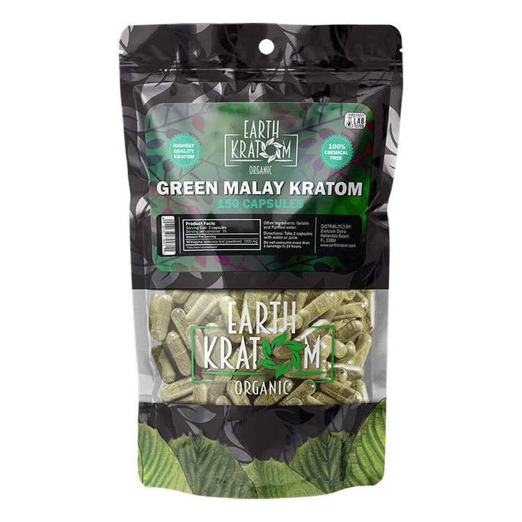 Earth Kratom - Kratom Capsules - MK Distro