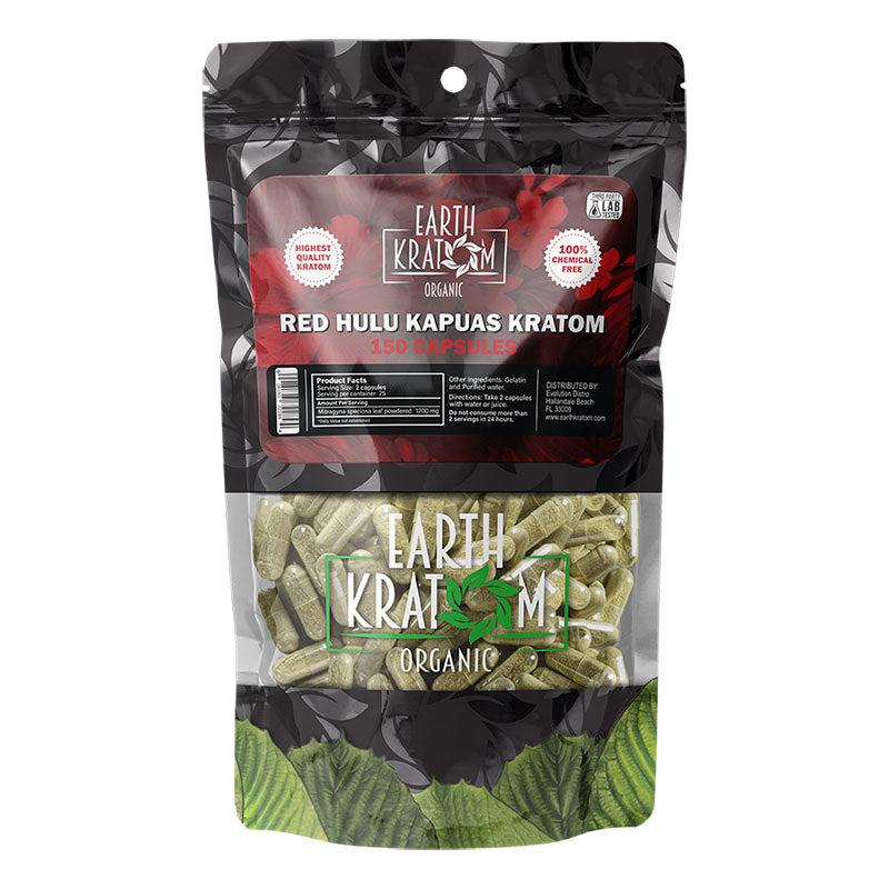 Earth Kratom - Kratom Capsules - MK Distro