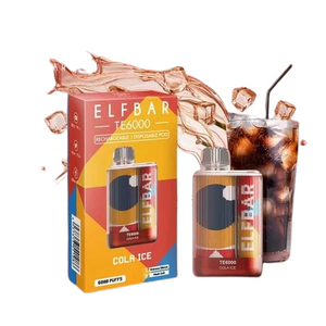 Elf Bar TE6000 - Disposable Vape (5% - 6000 Puffs) - MK Distro