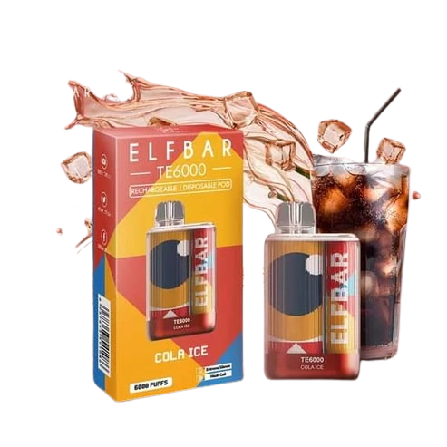 Elf Bar TE6000 - Disposable Vape (5% - 6000 Puffs) - MK Distro