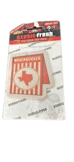 Exotic Fresh Air freshener - Whataburger - Black Ice