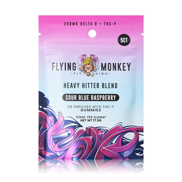 Flying Monkey Heavy Hitter Blend - Gummies & Edibles (250mg x 20) - MK Distro