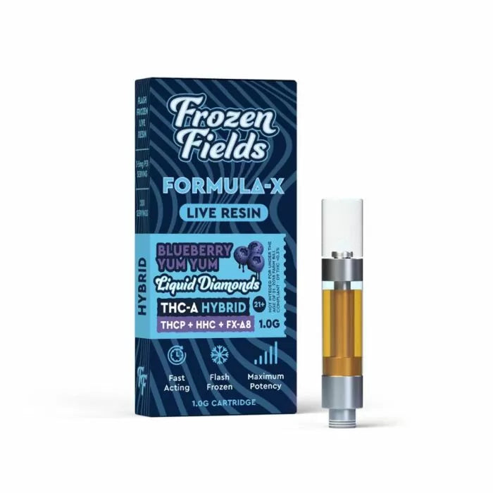 Frozen Fields - (THC-A Live Resin) - Hemp Cartridges (1g x 5) - MK Distro