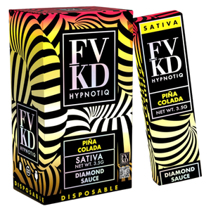 FVKD Hypnotiq - Diamond Sauce - Delta Disposables (3.5g x 6) - MK Distro