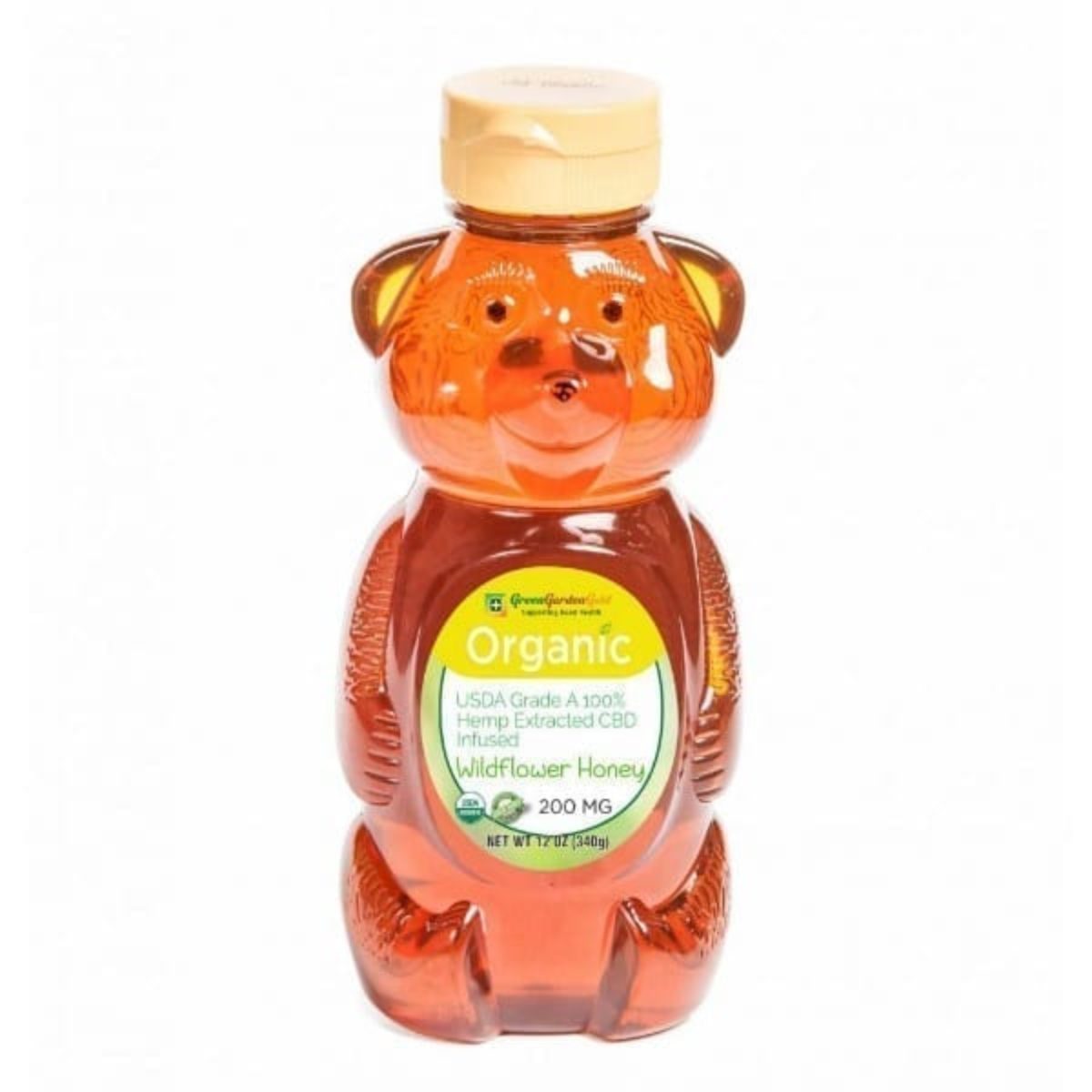Green Garden Gold - Wildflower Honey USDA Grade - A CBD Infused - Gummies and Edibles (200mg) - MK Distro