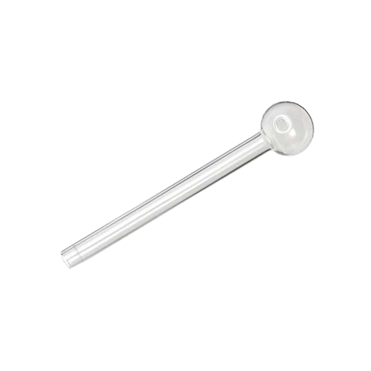 OB 6" CLEAR TOBACCO PIPE-(Pack of 20)