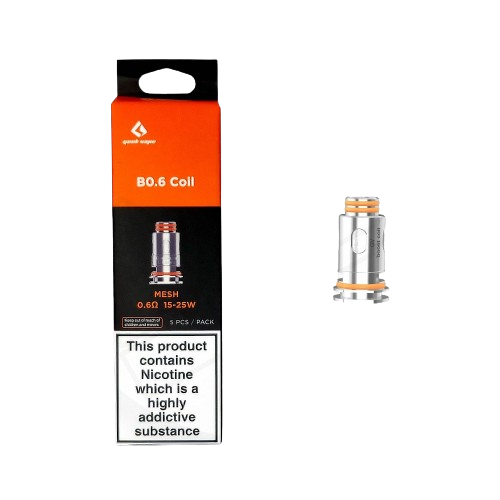 GeekVape - BO.6 Mesh Coil 0.6Ω 25W - Coils (Box of 5) - MK Distro