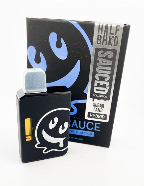 Half Bak'd - Live Resin Sauce'd (THC-A) - Hemp Disposables (4g x 5) - MK Distro