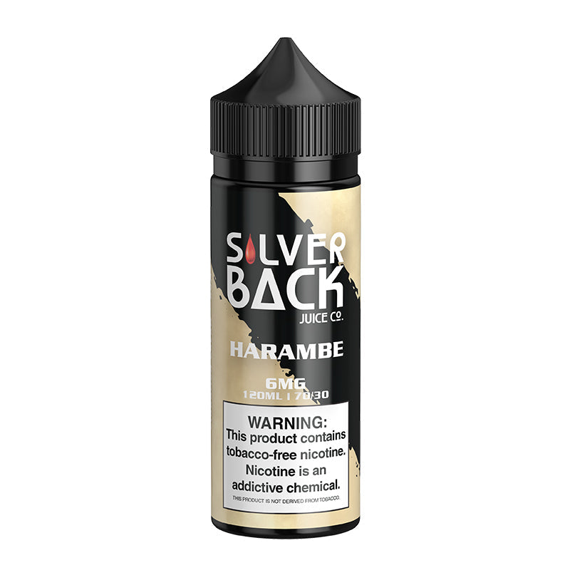 Silver Back Juice Co. - Premium E-Liquid (TFN, 120mL / 6mg)