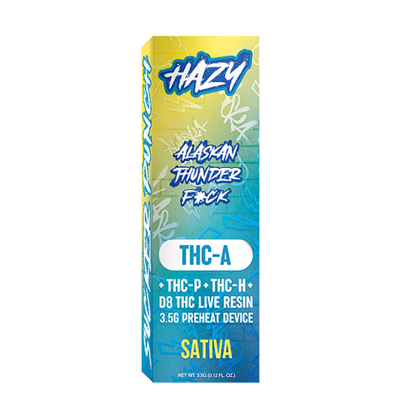 Hazy THC-A Live Resin - Hemp Disposable (6 x 3.5g) - MK Distro