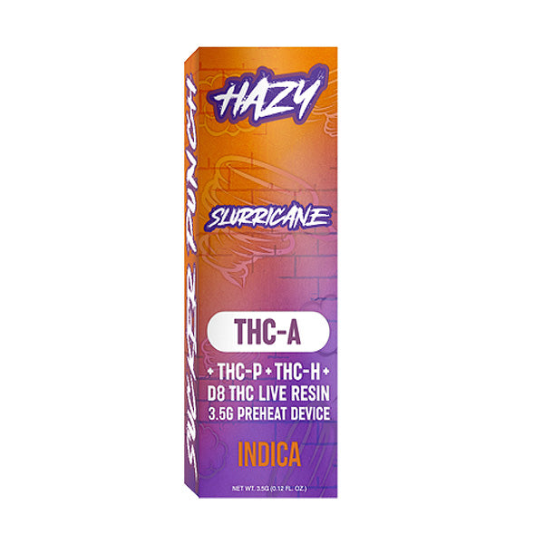 Hazy THC-A Live Resin - Hemp Disposable (6 x 3.5g) - MK Distro