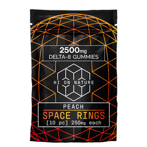 Hi On Nature (HON) - Space Rings - Gummies & Edibles (2500mg) - MK Distro