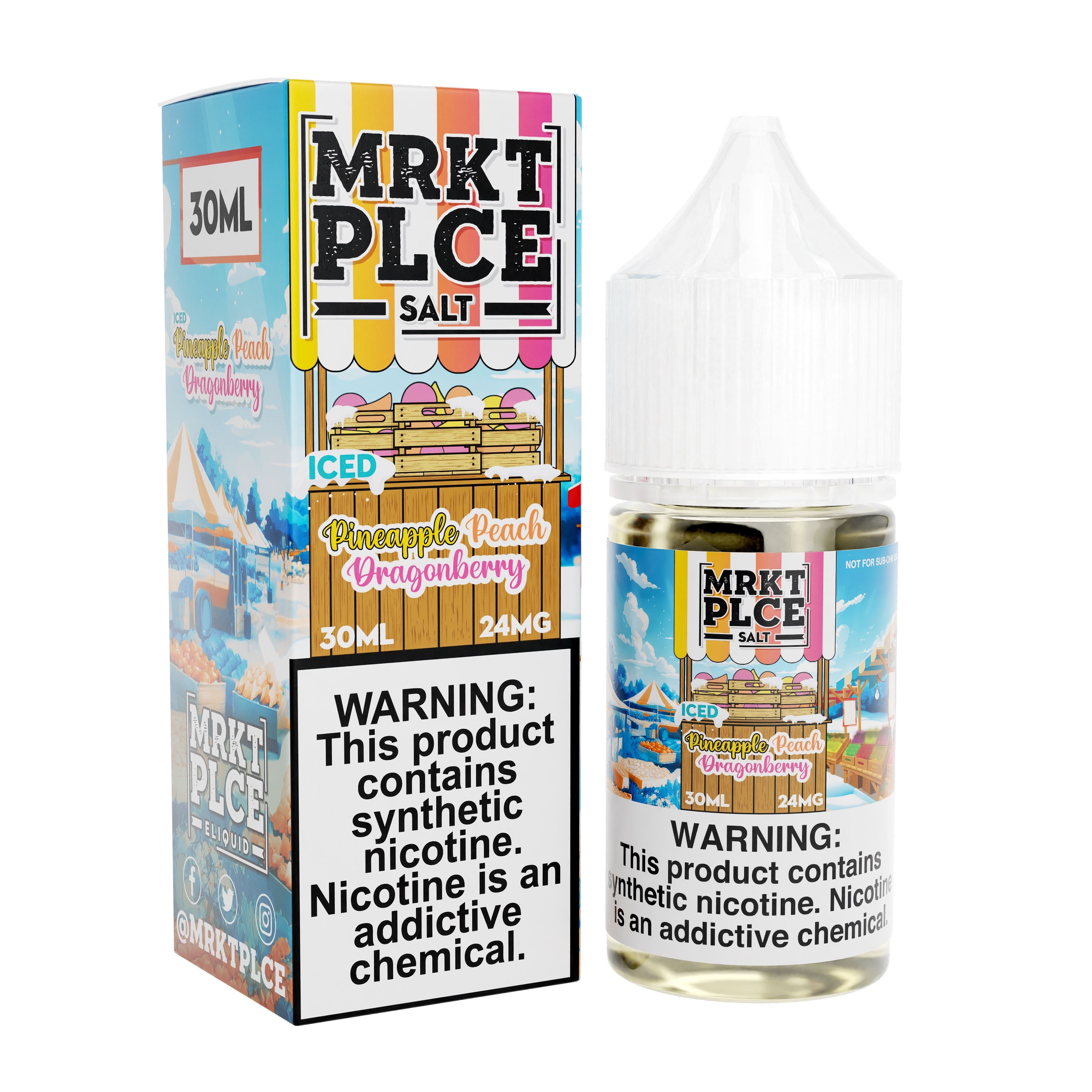 Mrkt Plce Iced - Salt Nic E-Liquid (30mL / 24mg)