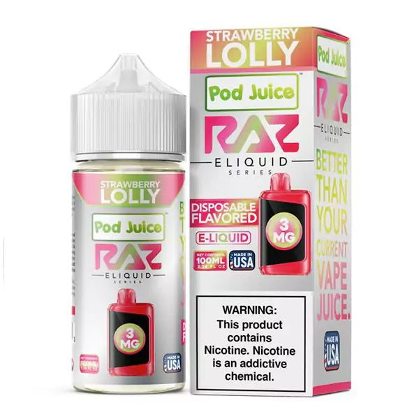 Raz x Pod Juice - Premium E-Liquid (100mL / 3mg)