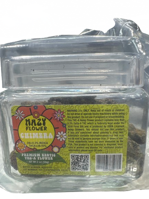Hazy - Premium Exotic flower (THCA) - Hemp Flower (2oZ) - MK Distro
