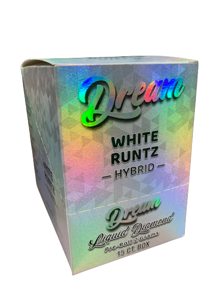Dream - liquid Diamond (THC-A+D8) - Hemp Pre Rolls (2g x 15) - MK Distro