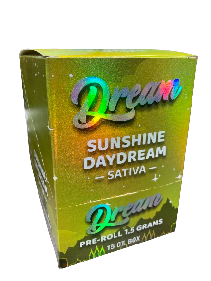 Dream - (THC-A+D8) - Hemp Pre Rolls (1.5g x 15) - MK Distro