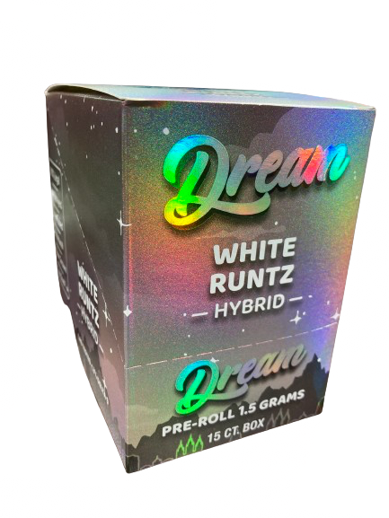 Dream - (THC-A+D8) - Hemp Pre Rolls (1.5g x 15) - MK Distro