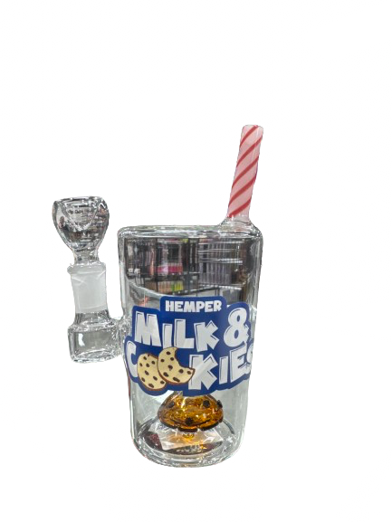 6" Water Pipe Hemper Milk & Cookies - WP3287 - MK Distro