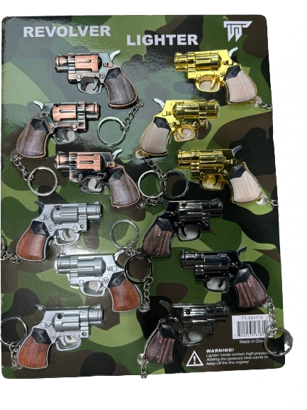 Gun Lighter Pistol - A - Box of 12 - MK Distro