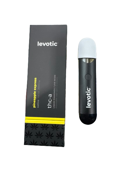 Levotic - THC A + Liquid Diamonds + Live Resin Hemp Disposables - (2g x 5) - MK Distro