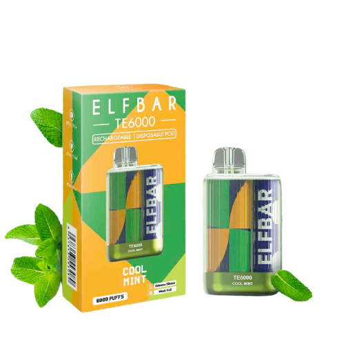 Elf Bar TE6000 - Disposable Vape (5% - 6000 Puffs) - MK Distro