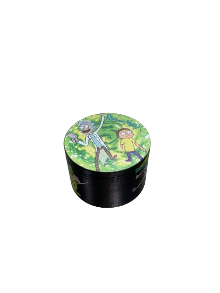 ORE - Mix of Rick and Morty Designs - Metal Grinder (12pc) (OLY-G72) - MK Distro