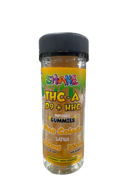 Shake - THC-A Edibles (D9+HHC) - Delta Gummies (6000mg) - MK Distro