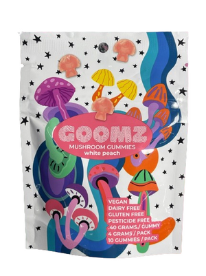 Goomz - Premium Mushroom (Vegan Dairy Free Gluten Free) - Gummies (4g x 10) - MK Distro