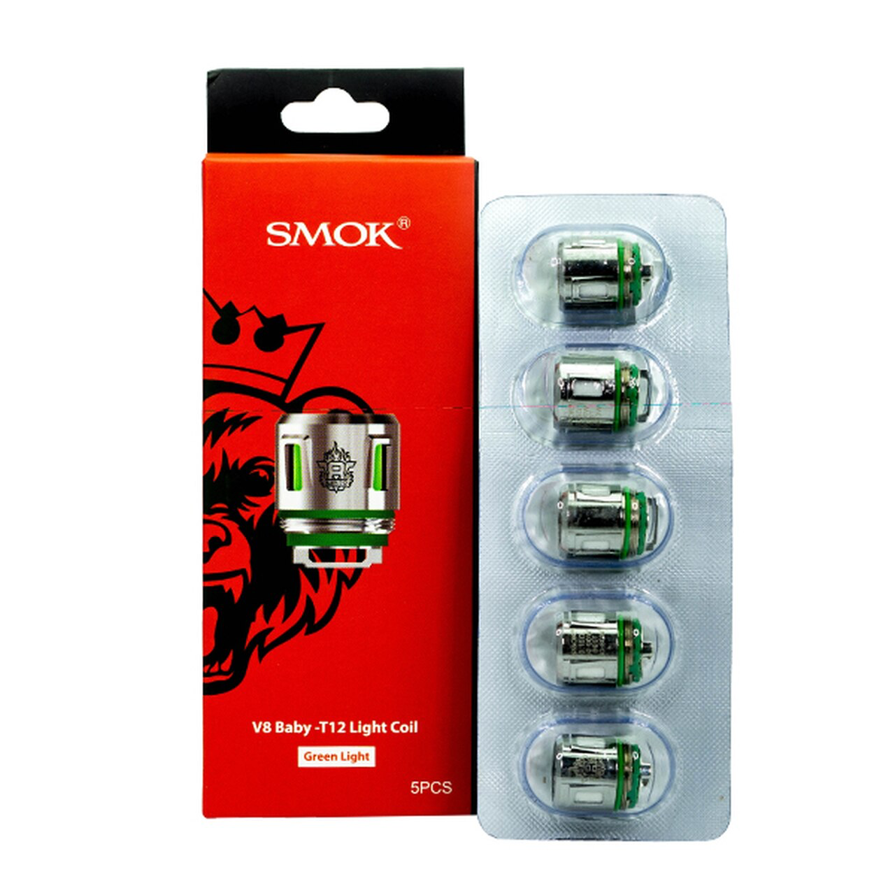 Smok - TFV8 Baby T12 Light Replacement Coils (4pcs)