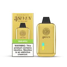 Gold Bar 24 Seven  - Disposable Vape (5% - 24,000 Puffs) - Box of 5