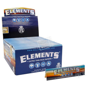 Elements - Ultra Thin Rice Papers King Size - Rolling Papers (33 x 50 Papers) - MK Distro