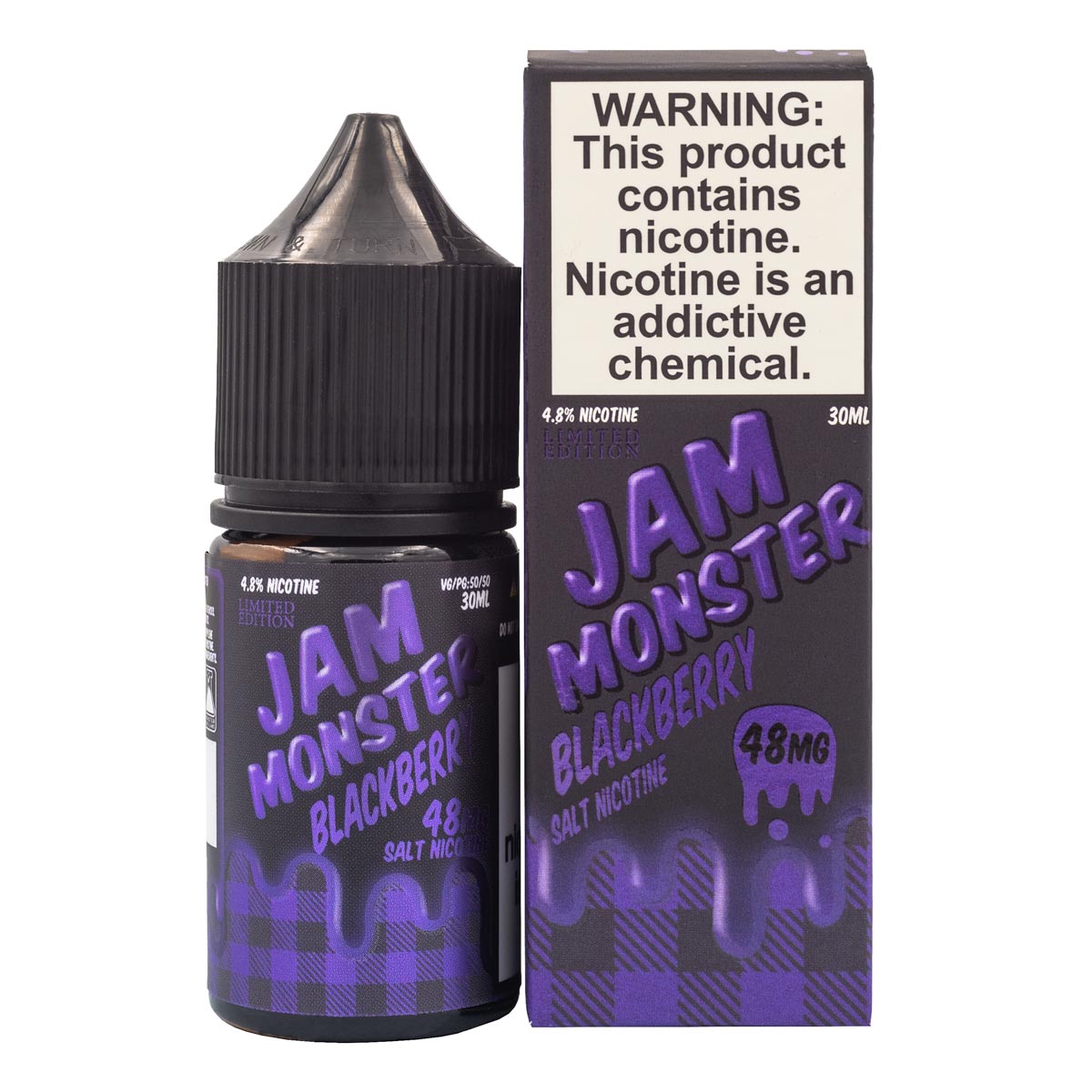 Jam Monster - Salt Nic E-Liquid (30mL) - MK Distro