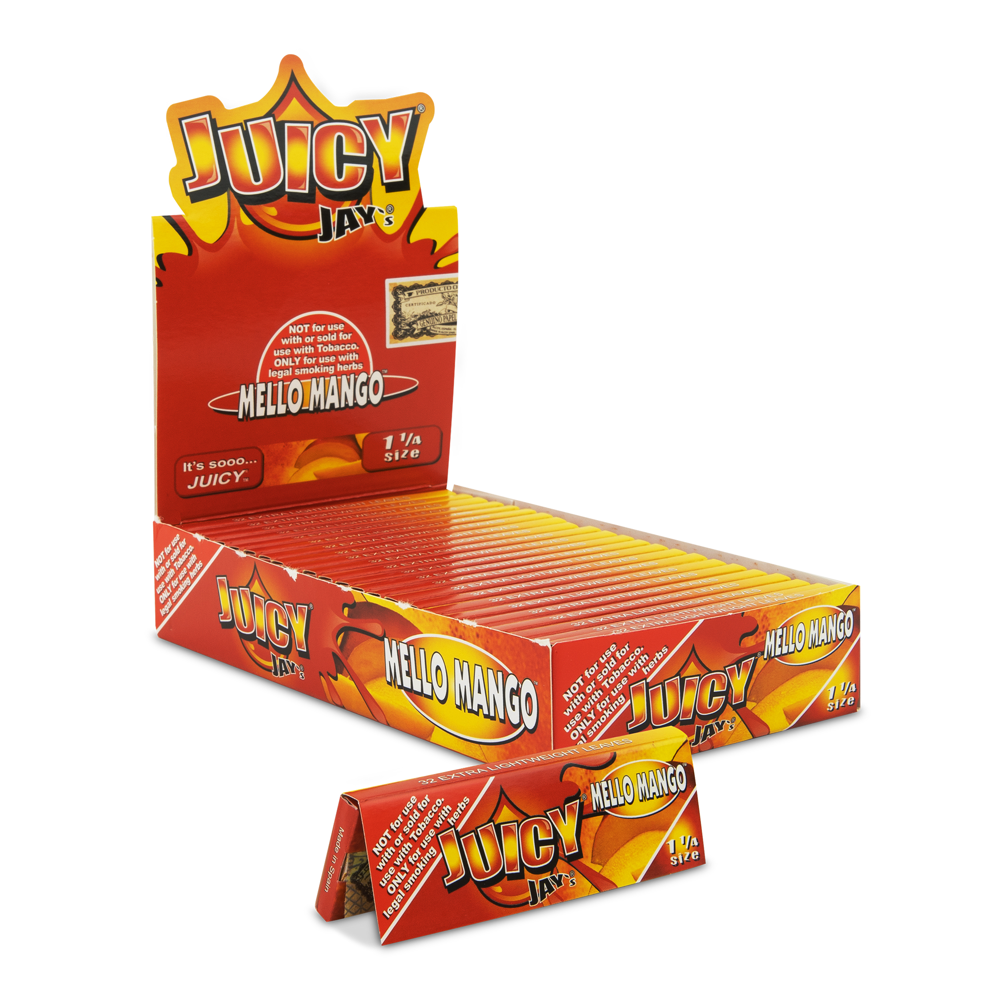 Juicy Jay's - Flavored 1 1/4 Size - Rolling Papers (24 x 32 Papers) - MK Distro