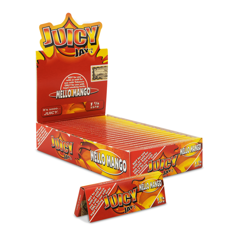 Juicy Jay's - Flavored 1 1/4 Size - Rolling Papers (24 x 32 Papers) - MK Distro