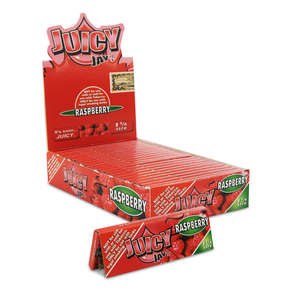 Juicy Jay's - Flavored 1 1/4 Size - Rolling Papers (24 x 32 Papers) - MK Distro