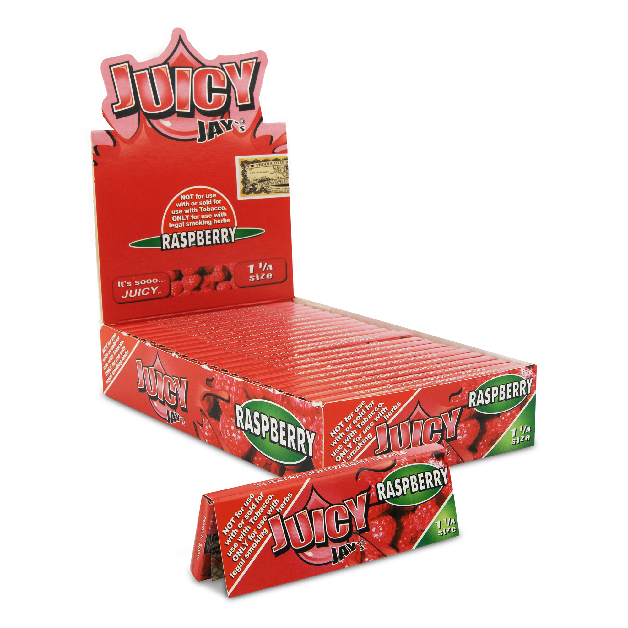 Juicy Jay's - Flavored 1 1/4 Size - Rolling Papers (24 x 32 Papers) - MK Distro