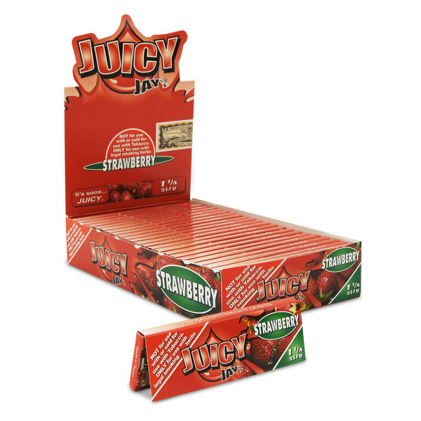 Juicy Jay's - Flavored 1 1/4 Size - Rolling Papers (24 x 32 Papers) - MK Distro