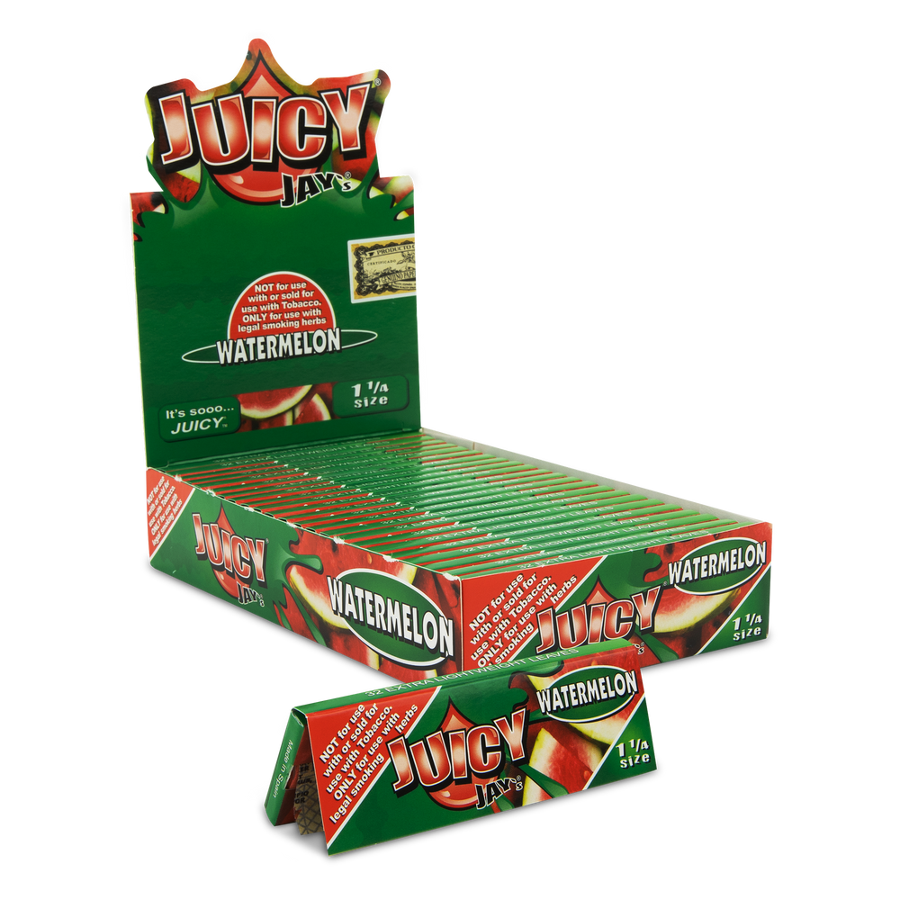 Juicy Jay's - Flavored 1 1/4 Size - Rolling Papers (24 x 32 Papers) - MK Distro