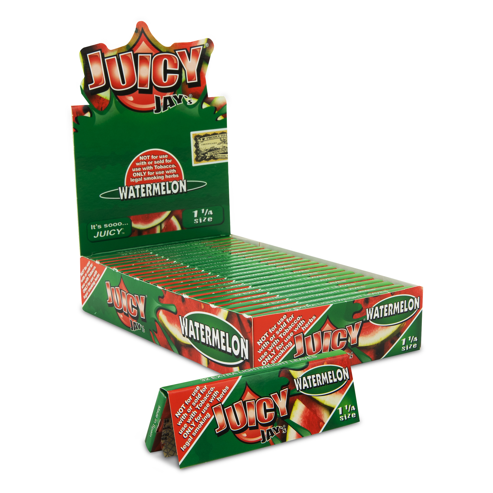 Juicy Jay's - Flavored 1 1/4 Size - Rolling Papers (24 x 32 Papers) - MK Distro