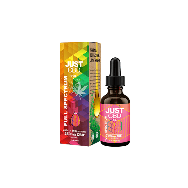 Just CBD - CBD Oil - CBD Tinctures (250mg)