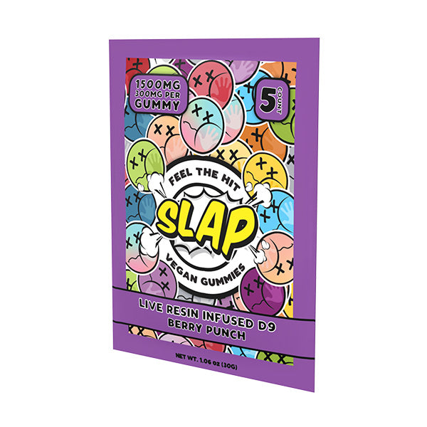 Kik Kalibloom - Slap Live Resin (D9) - Gummies & Edibles (300mg x 5) - MK Distro