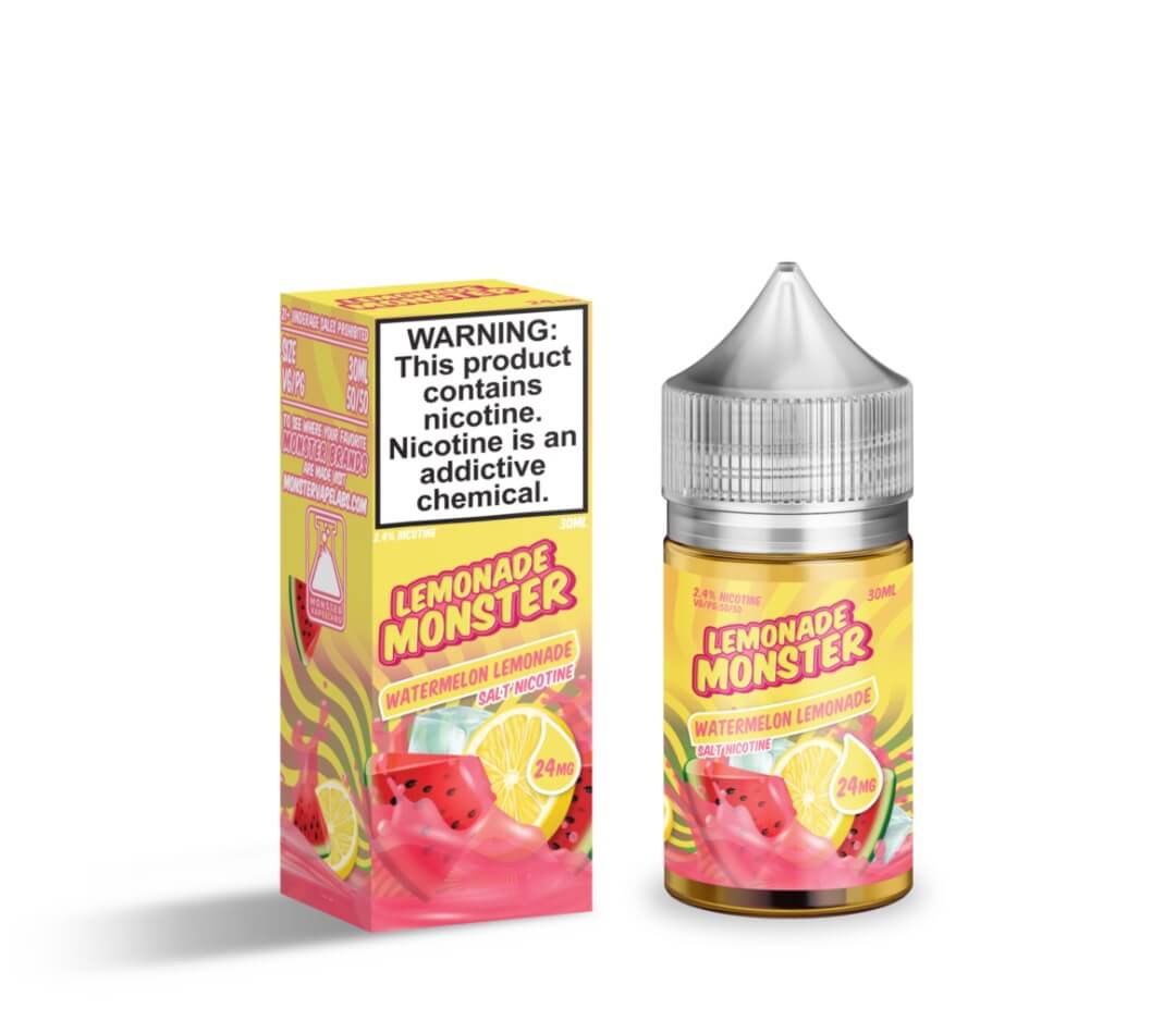 Lemonade Monster - Salt Nic E-Liquid (30mL) - MK Distro