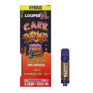 LOOPER - Lifted Live Resin (THC-A+THC-P+HHC) - Hemp Cartridges (2g x 5) - MK Distro