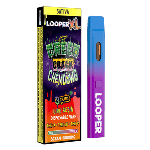 Looper XL Live Resin - Hemp Disposables (3g x 5) - MK Distro