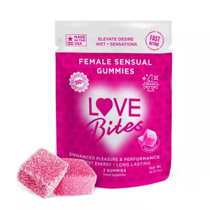 Love Bites - Female Enhancement Gummies - Box of 12 - MK Distro